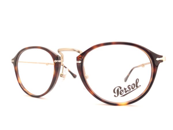Persol ペルソール 折りたたみ メガネ コンビネーション 3075