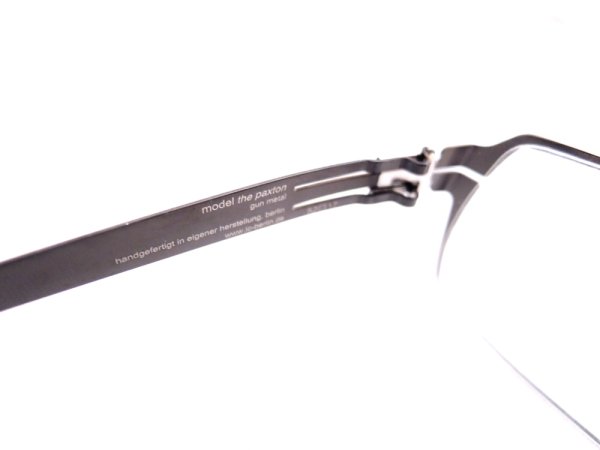 アイシーベルリン ic! berlin メガネ The Paxton gunmetal