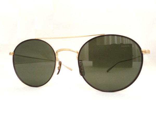 オリバーピープルズ　KIN G サングラス　ゴールド　カラーレンズ　ブルー オリバーピープルズ KIN G サングラス ゴールド カラーレンズ ブルー