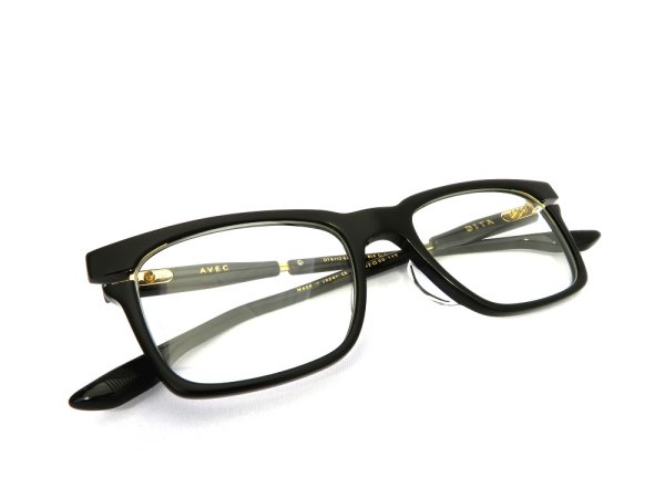 dita 黒縁メガネ ディータ DITA メガネ AVEC DTX-112-52-01AF