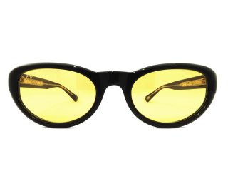 廃番 アイバン EYEVAN サングラス 眼鏡 HAVANA ハバナ 黒イエロー