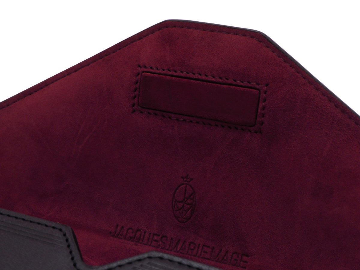 JACQUES MARIE MAGE "LEATHER COLLECTION" [ENVELOPE CIRCA CASE col.Black] 商品写真06