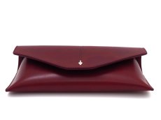 JACQUES MARIE MAGE "LEATHER COLLECTION" [ENVELOPE CIRCA CASE col.Bordeaux] 商品写真02