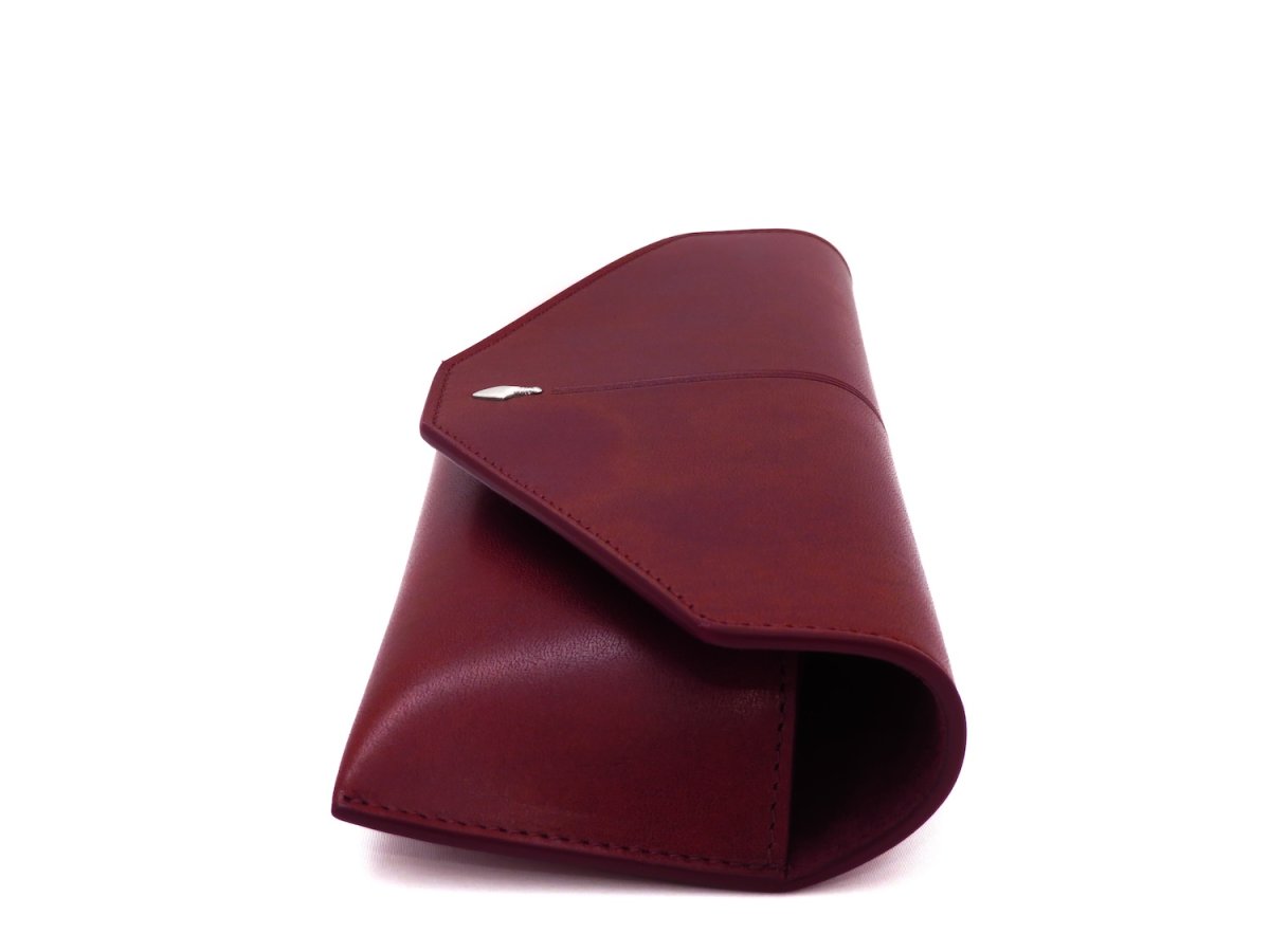 JACQUES MARIE MAGE "LEATHER COLLECTION" [ENVELOPE CIRCA CASE col.Bordeaux] 商品写真04