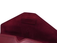 JACQUES MARIE MAGE "LEATHER COLLECTION" [ENVELOPE CIRCA CASE col.Bordeaux] 商品写真06