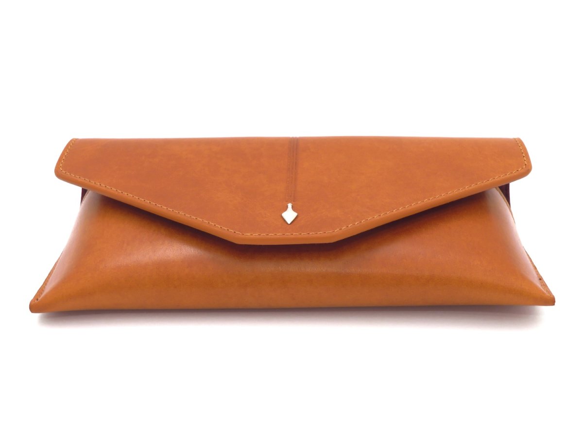 JACQUES MARIE MAGE "LEATHER COLLECTION" [ENVELOPE CIRCA CASE col.Camel] 商品写真02