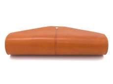 JACQUES MARIE MAGE "LEATHER COLLECTION" [ENVELOPE CIRCA CASE col.Camel] 商品写真03