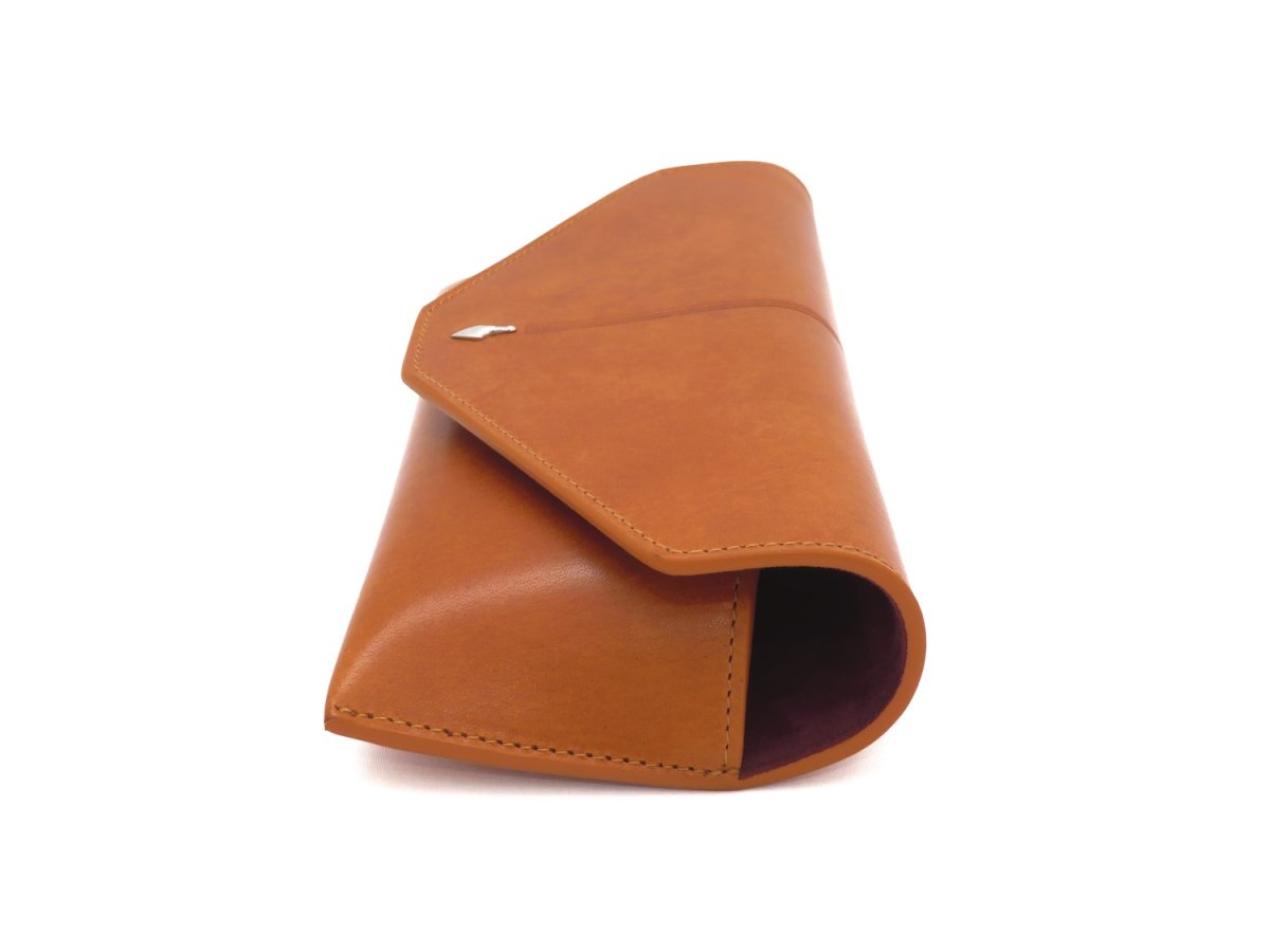 JACQUES MARIE MAGE "LEATHER COLLECTION" [ENVELOPE CIRCA CASE col.Camel] 商品写真04
