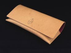 JACQUES MARIE MAGE [CIRCA LEATHER ENVELOPE col.Veg Tan] 商品写真01