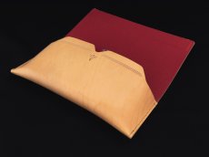 JACQUES MARIE MAGE [CIRCA LEATHER ENVELOPE col.Veg Tan] 商品写真06