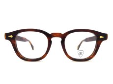 JULIUS TART OPTICAL [AR 46-22 Gold Demi Amber] 写真01