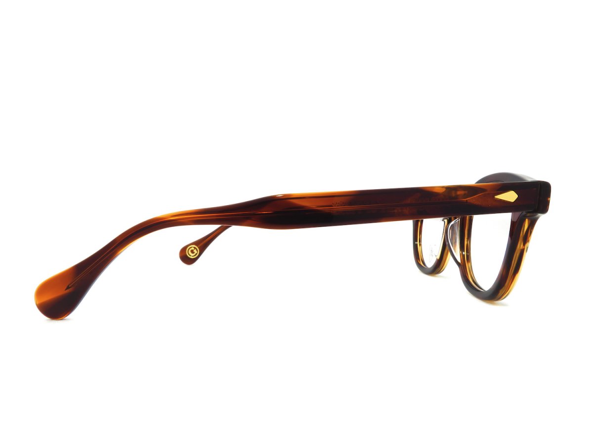 JULIUS TART OPTICAL [AR 46-22 Gold Demi Amber] 写真04