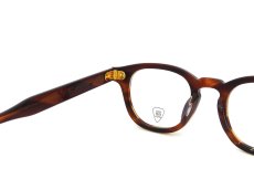 JULIUS TART OPTICAL [AR 46-22 Gold Demi Amber] 写真06