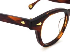 JULIUS TART OPTICAL [AR 46-22 Gold Demi Amber] 写真09