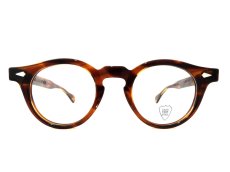 JULIUS TART OPTICAL [HAROLD 43-23 Demi Amber] 写真