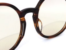 JULIUS TART OPTICAL [HIGGINS-SUN 51-20 Demi Amber-Light Brown] 写真08