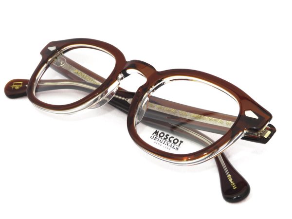 MOSCOT モスコット メガネフレーム LEMTOSH 46size col.UMBER CRYSTAL