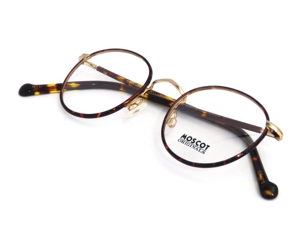 MOSCOT モスコット メガネフレーム ZEV 46size col.TORTOISE/GOLD