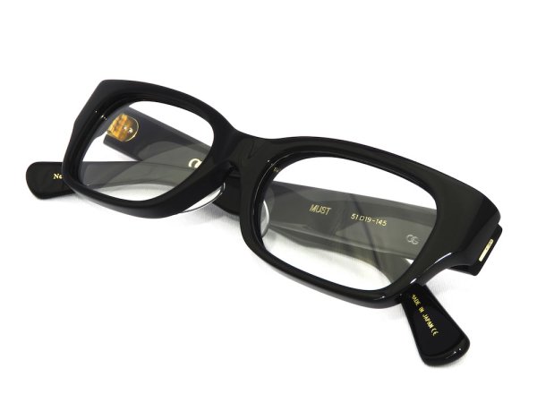 OLIVER GOLDSMITH オリバーゴールドスミス メガネフレーム MUST col.Nero