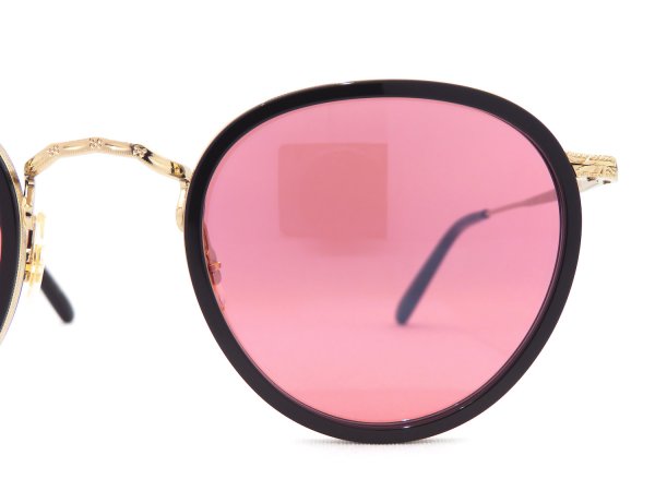 OLIVER PEOPLES サングラス ピンク ブラウン系 ケース付き OLIVER PEOPLES オリバーピープルズ サングラス MP-2 SUN 48size
