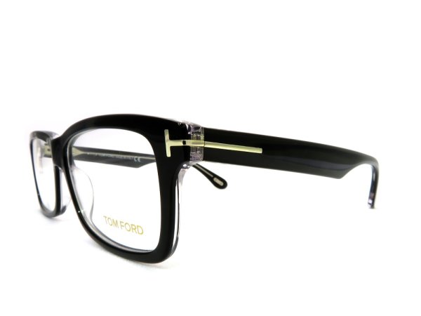 ケース付きTOM FORD度入りTF5146-003-59-13-145 TOM FORD メガネフレーム TF5146 003