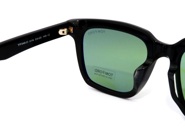 トムフォード TOM FORD サングラス TF646-D 01N