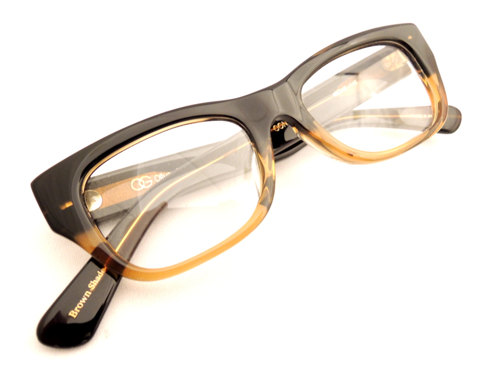 Oliver Goldsmith オリバーゴールドスミス メガネ CONSUL-ss Brown Shade