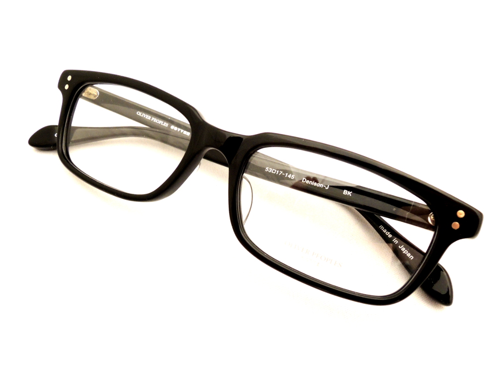 OLIVER PEOPLES オリバーピープルズ メガネ Denison-J BK