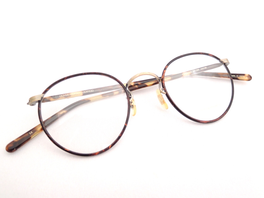 オリバーピープルズ  oliver peoples  べっこう  メガネ