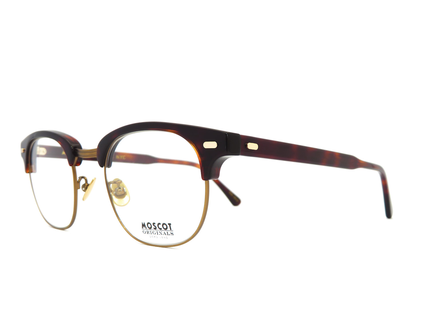 MOSCOT モスコット メガネフレーム YUKEL 48size col.BURNT
