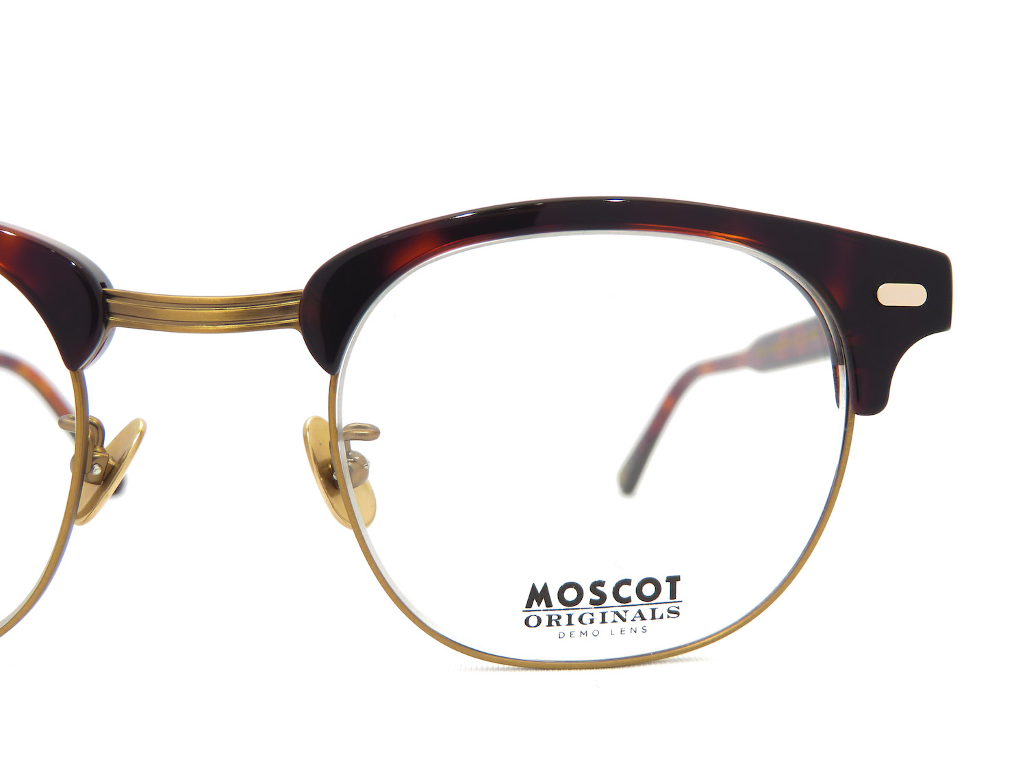 ◆MOSCOT◆YUKEL◆モスコット ユケル 眼鏡フレーム サーモントタイプ 未使用 美品