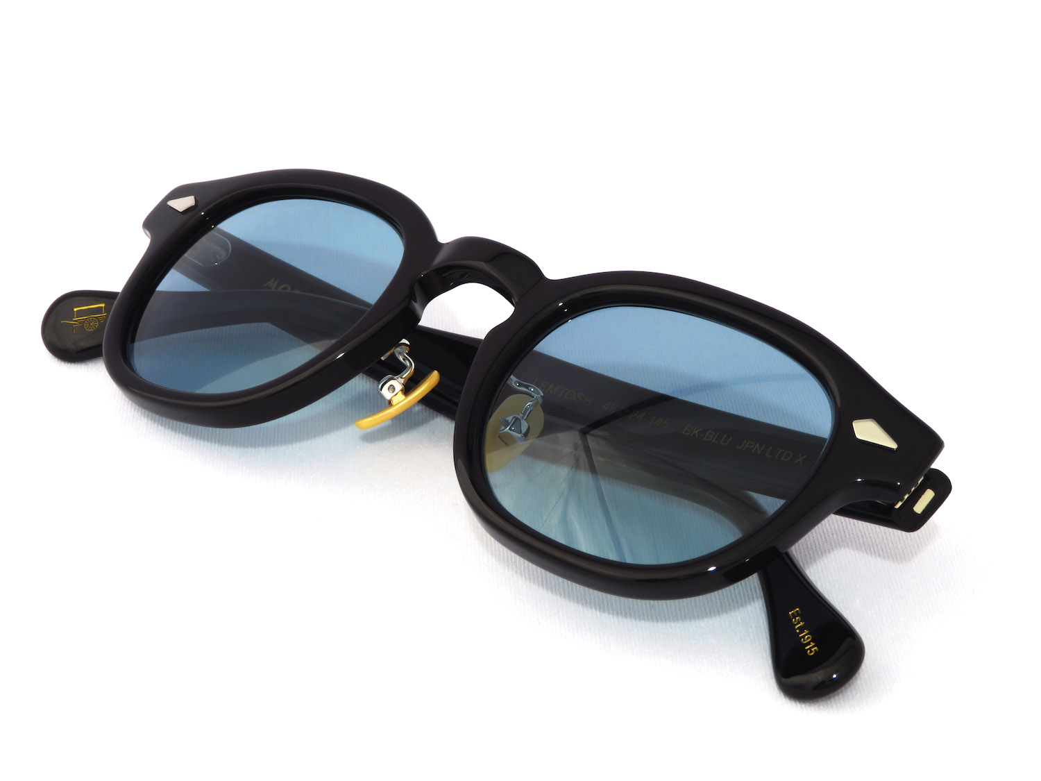 MOSCOT モスコット サングラス LEMTOSH 46size col.BK JPN LTD X-BLUE