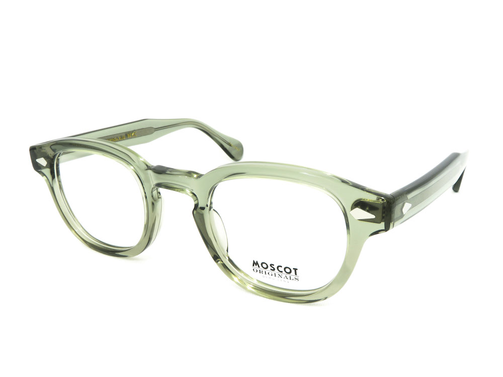 MOSCOT LEMTOSH  44 SAGE 度なしクリア・カラー付