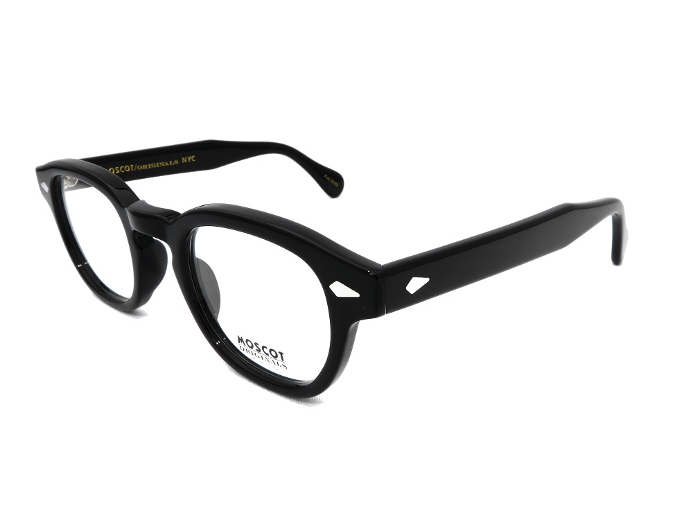 MOSCOT LEMTOSH BLACK "44"ファッション小物