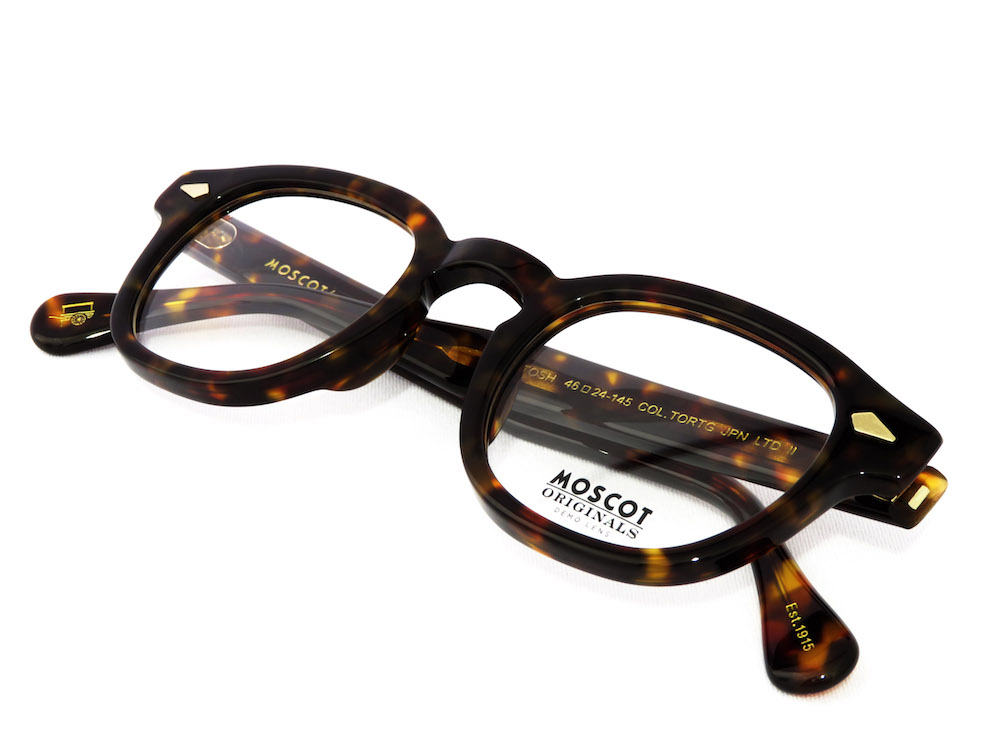 MOSCOT モスコット メガネフレーム LEMTOSH 46size col.TORTG JPN LTD II