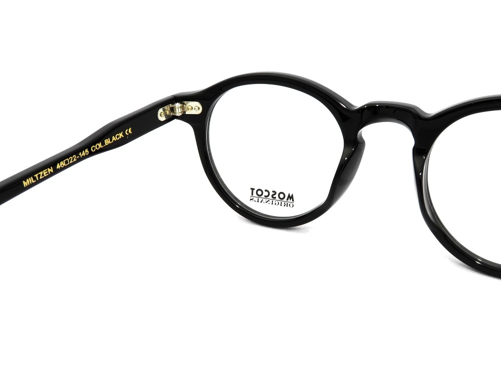 MOSCOT モスコット メガネフレーム MILTZEN 46size col.BLACK