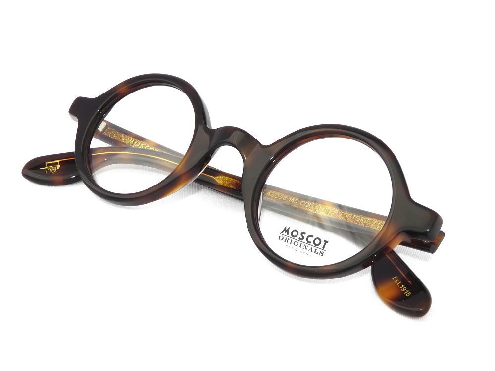 タ　moscot lemtosh メガネ　眼鏡　モスコット　ライトブラウン