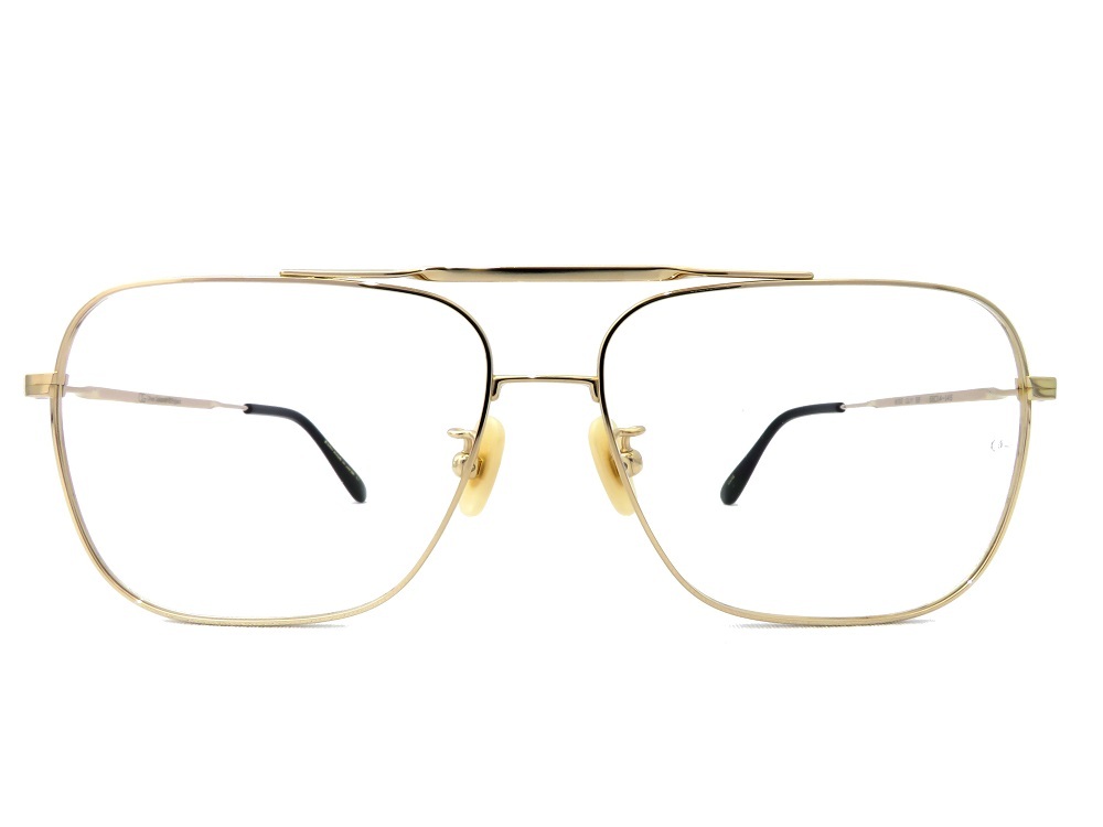 Oliver Goldsmith オリバーゴールドスミス メガネ WISE GUY 58size Gold