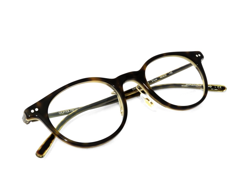 【新品未使用】Oliver Peoples メガネ　Elyo グレー　伊達メガネ