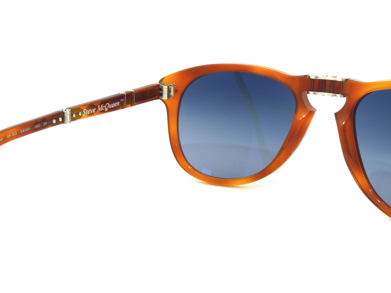 Genuine Persol 714SM Replacement Lenses – Blue Polarized (Size 54, Model 96/S3)
