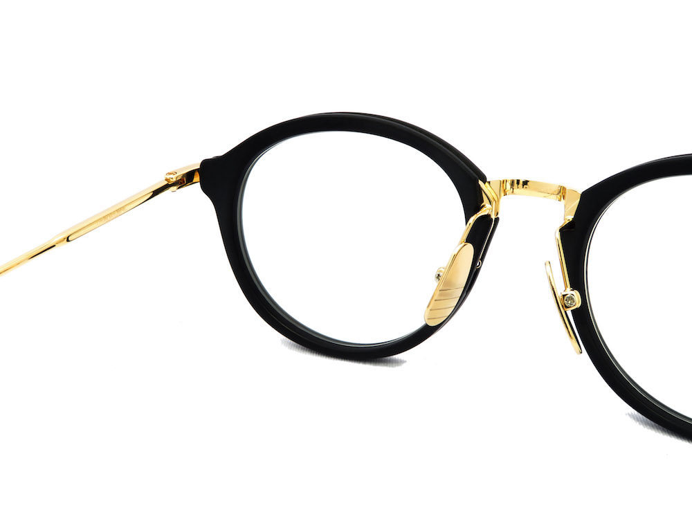THOM BROWNE. トムブラウン メガネフレーム TB-011 (TBX011-B-11//BLK-GLD)