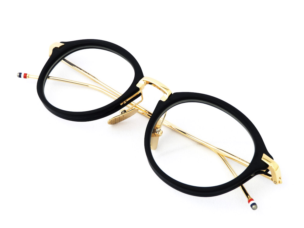THOM BROWNE. トムブラウン メガネフレーム TB-011 (TBX011-B-11//BLK-GLD)