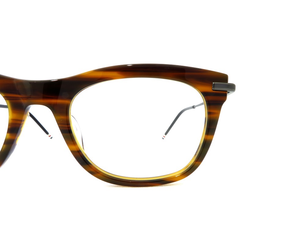 23231 トムブラウン TB-712 ウォールナット/ブラック メガネ 眼鏡