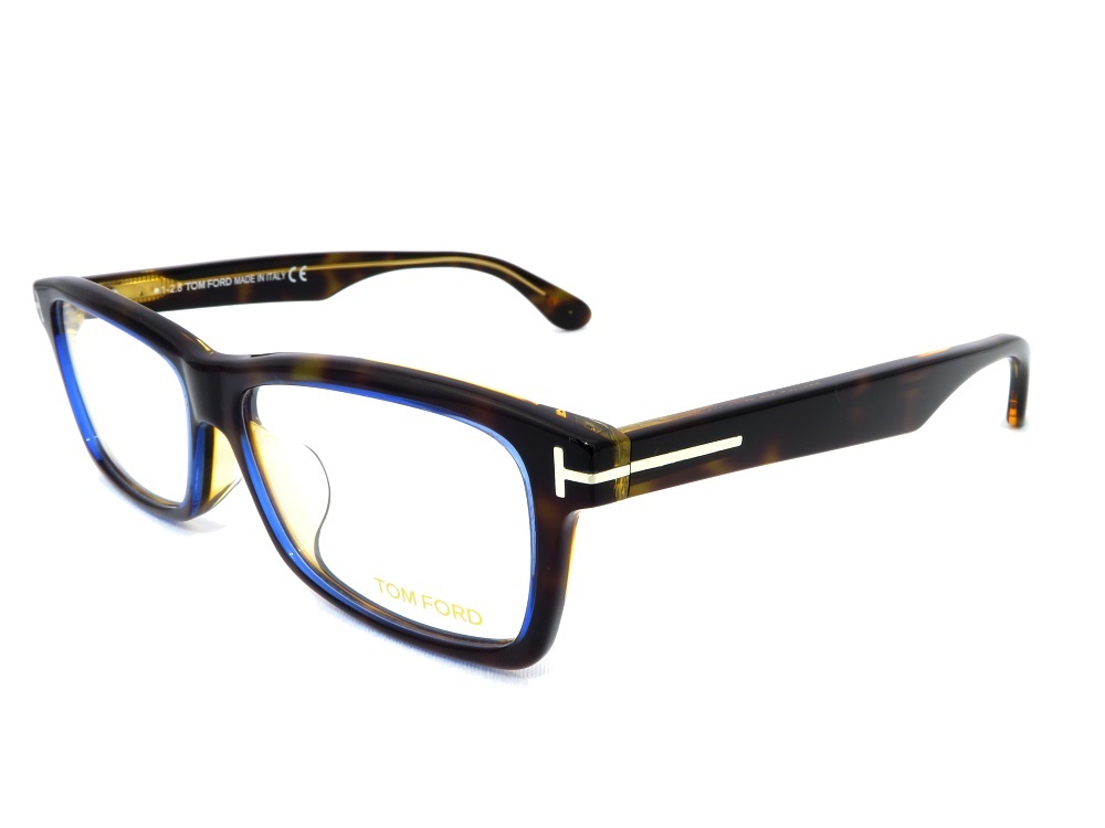 TOM FORD トムフォード スクエアフレームサングラス 眼鏡 TF5146-F ブラック ※度入り