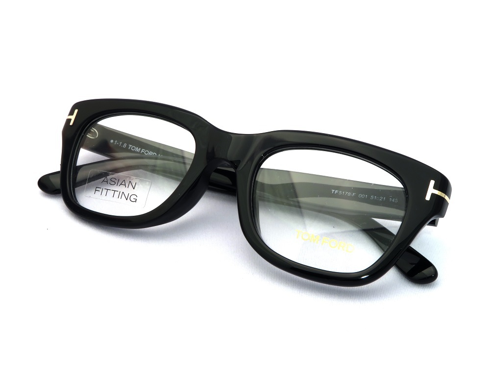 お買い得品 KX4 トムフォード 美品 メガネ TF5178-F 001 サングラス/メガネ