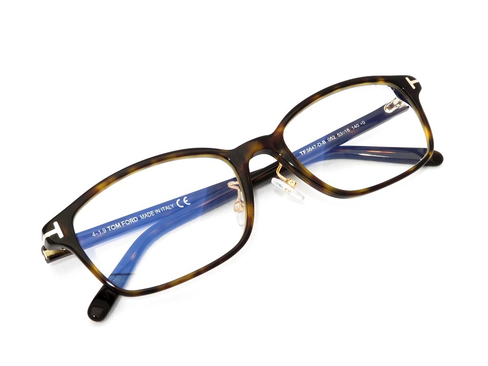 TOM FORD TF5647-D-B 052 メガネ ブルーライトカット